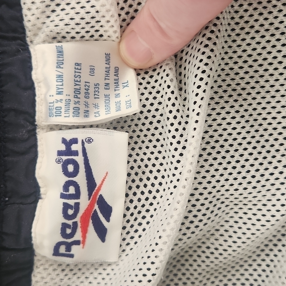3/$20 Reebok Blue & Red Swim Trunks Shorts - Picture 6 of 8